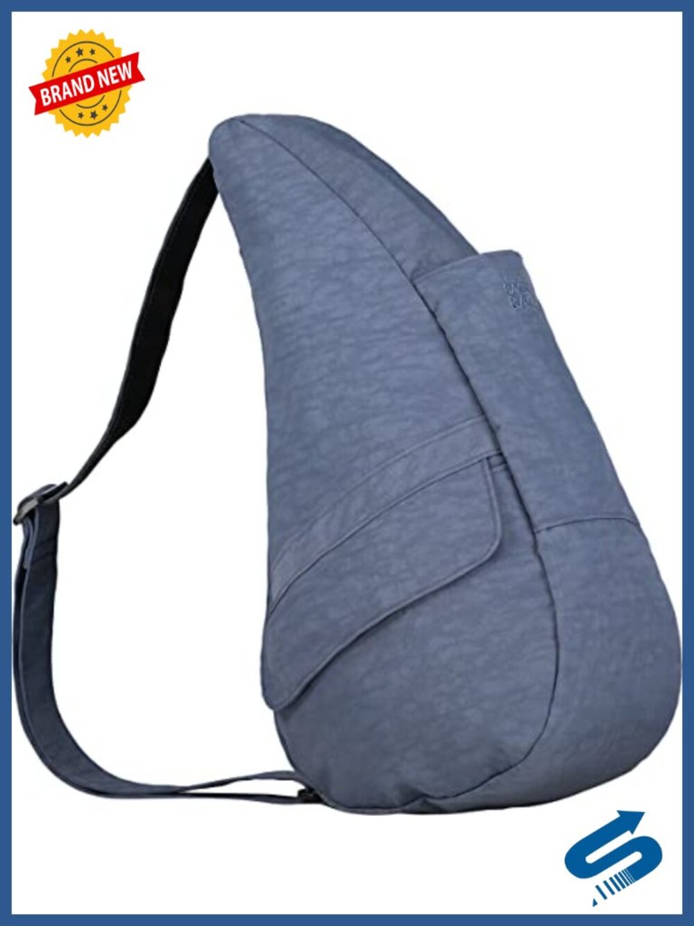 AmeriBag Healthy Back Bag Nylon Crossbody Sling Medium 17"
